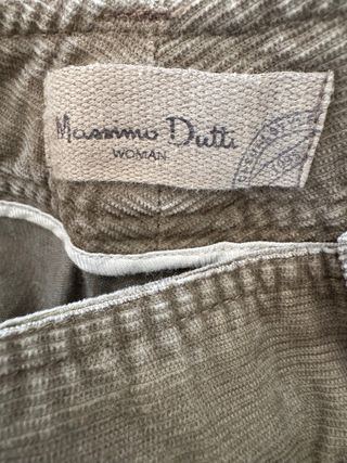 Pantalones pana marrón -talla 42