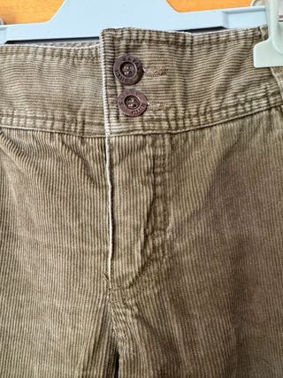 Pantalones pana marrón -talla 42