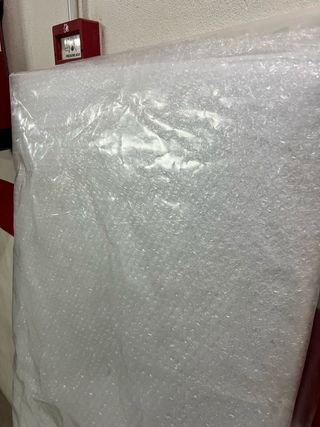 Cabecero acolchado blanco