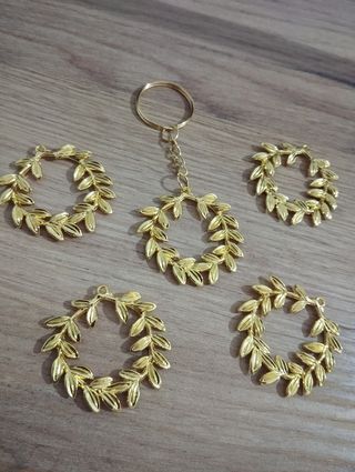 5 bomboniere laurea portachiavi corona