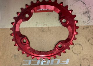 Corona ovale Force 34t rossa