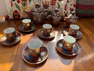 Juego té porcelana Japonesa vintage