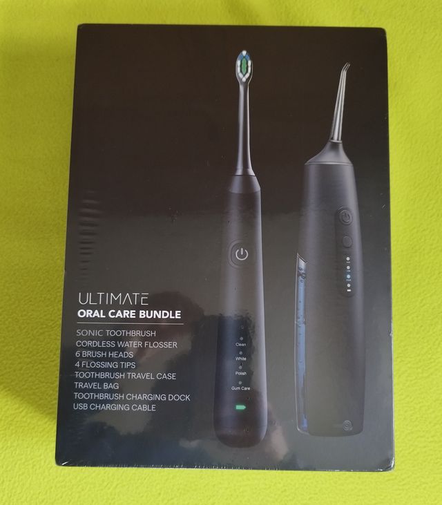Cepillo dientes e irrigador eléctrico sónico