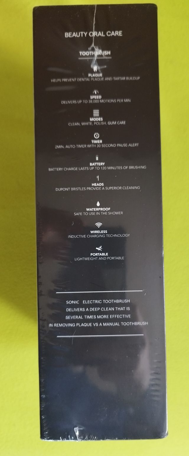 Cepillo dientes e irrigador eléctrico sónico