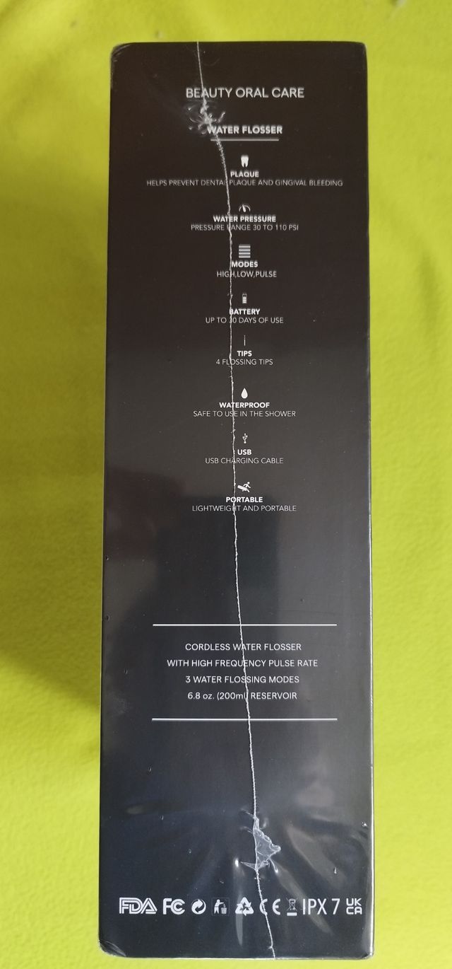 Cepillo dientes e irrigador eléctrico sónico
