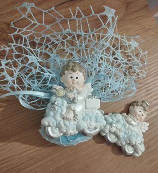 Bomboniere calamita nascita battesimo