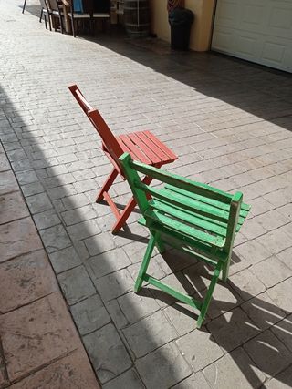 Sillas de madera antiguas