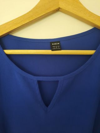 Blusa SHEIN azul - Talla S