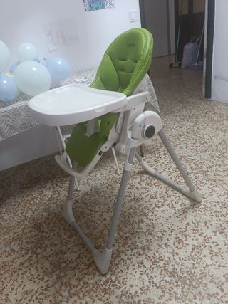 Trona Peg Perego Plegable Verde