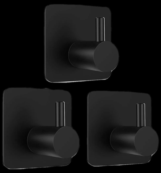 3 GANCI ACCIAIO INOX