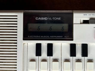Casio VL Tone. Órgano años 80