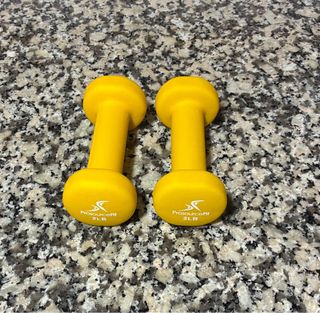 Pesas 2lb ProsourceFit Amarillas