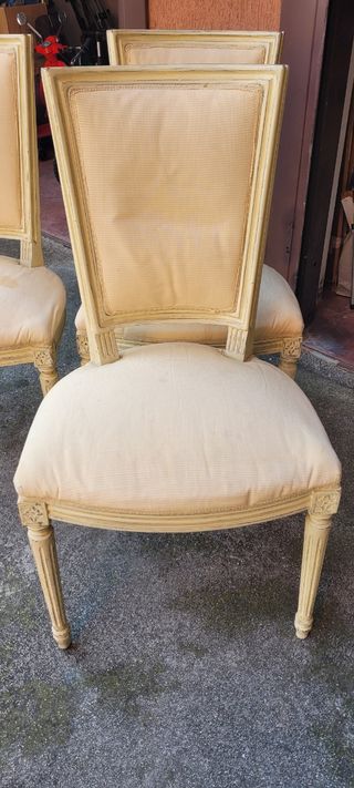 Sedie imbottite stile antico