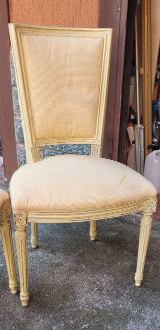 Sedie imbottite stile antico