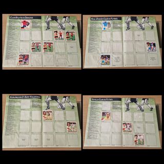 Album de la liga Espalola 1989 - 1990