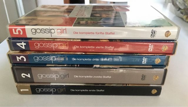 serie DVD “Gossip girl” temporadas 1 a 5