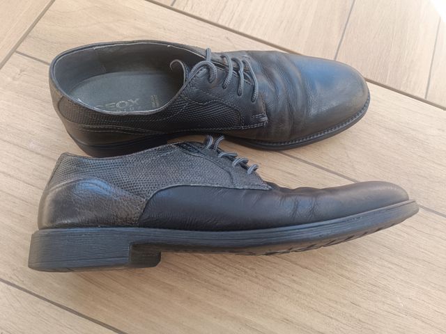 Geox U Jaylon E, Scarpe Stringate Brouge Uomo 42,5