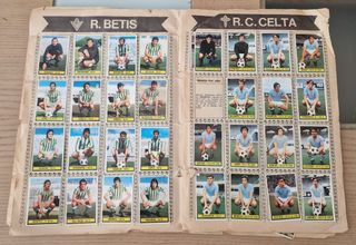 Album de la liga Española 1974 - 1975
