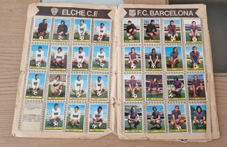 Album de la liga Española 1974 - 1975