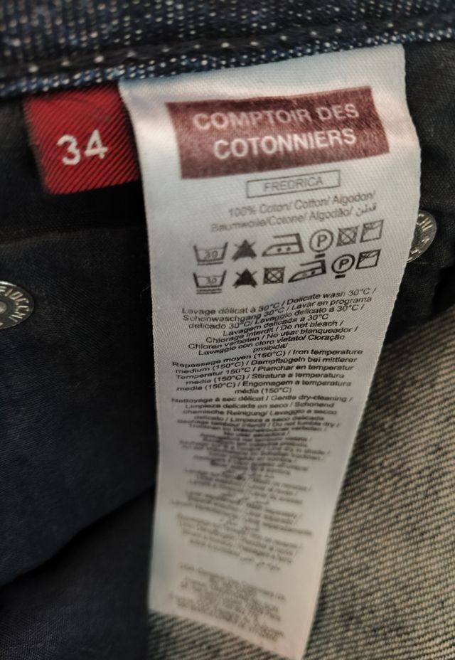 Vaqueros Comptoir des Cotonniers - Azul Oscuro