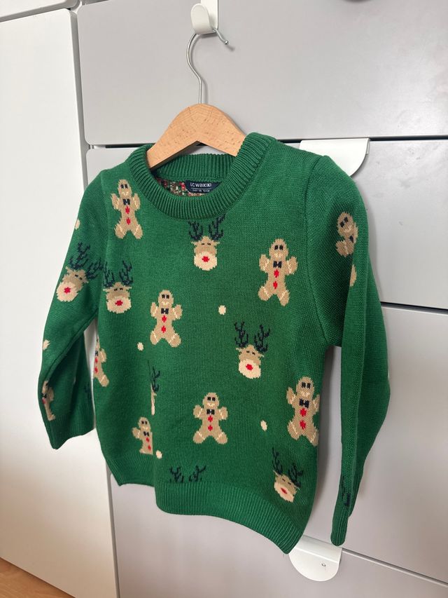 Jersey Navidad niño 3-4 años