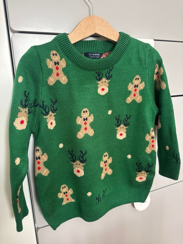 Jersey Navidad niño 3-4 años