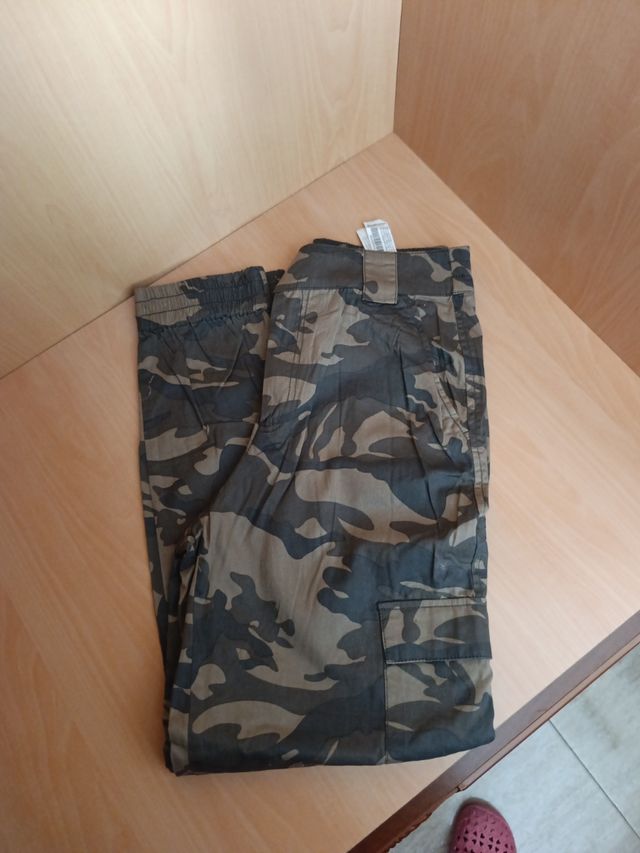 Pantalones camuflaje mujer