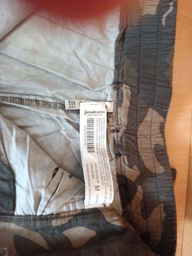 Pantalones camuflaje mujer