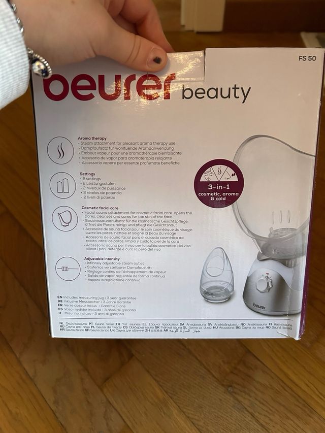 Beurer sauna facciale