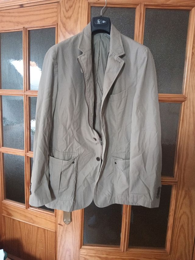 Chaqueta Massimo Dutti beige