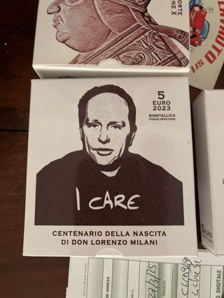 Vaticano 5 euro bimetallica 2023