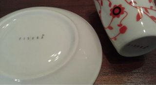 Juego café 6 tazas porcelana