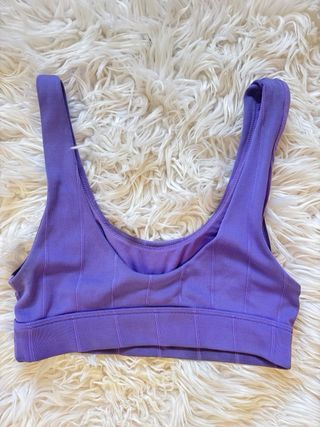 Top bikini morado - Deportivo