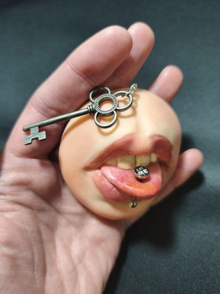 Escultura, figura, artista Bibslovelypam arcilla