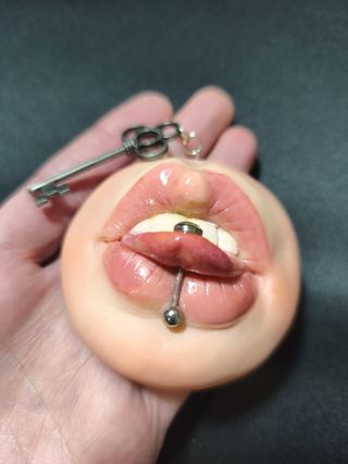 Escultura, figura, artista Bibslovelypam arcilla