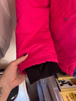 Chaqueta esquí rosa Montaña nueva