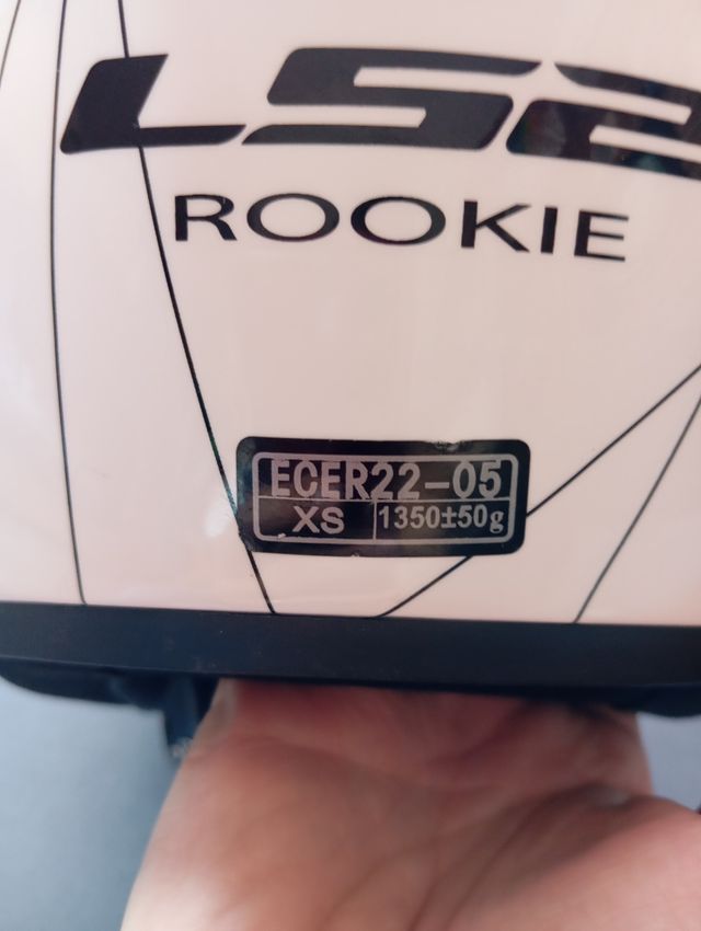 Casco moto LS2 talla XS