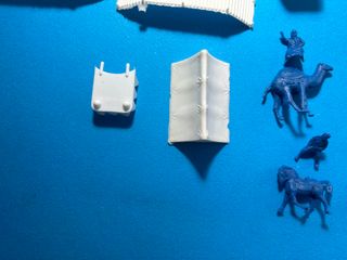 3 SOBRES MONTAPLEX ARABES BEDUINOS COMBATIENTES