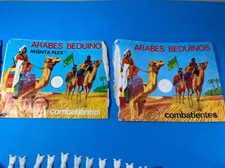 3 SOBRES MONTAPLEX ARABES BEDUINOS COMBATIENTES