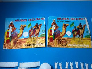 3 SOBRES MONTAPLEX ARABES BEDUINOS COMBATIENTES