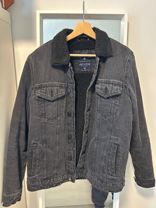 Cazadora vaquera Only & Sons negra - Talla M
