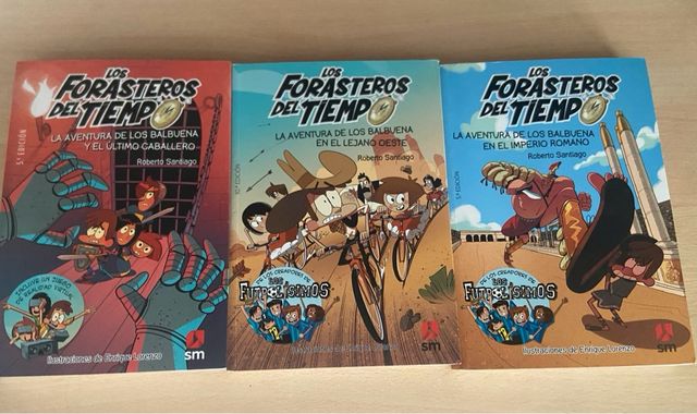 Vendo varios libros de los forasteros del tiempo.