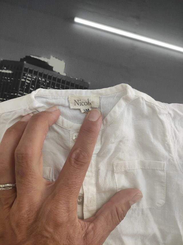 Lote camisas bebe 3 meses