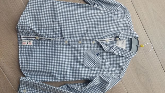 Camisa Abercrombie niño cuadros