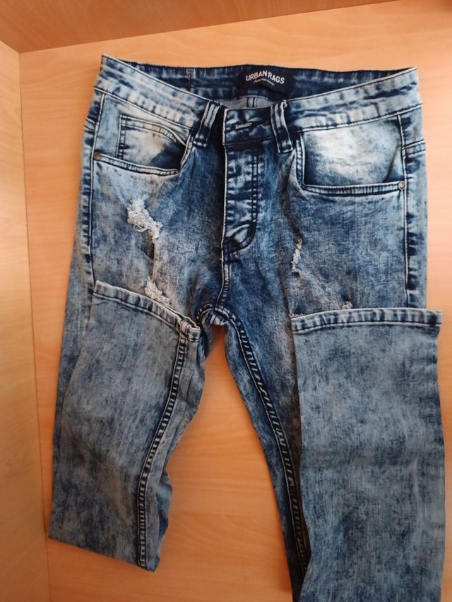 Jeans Urban Rags rotos azules