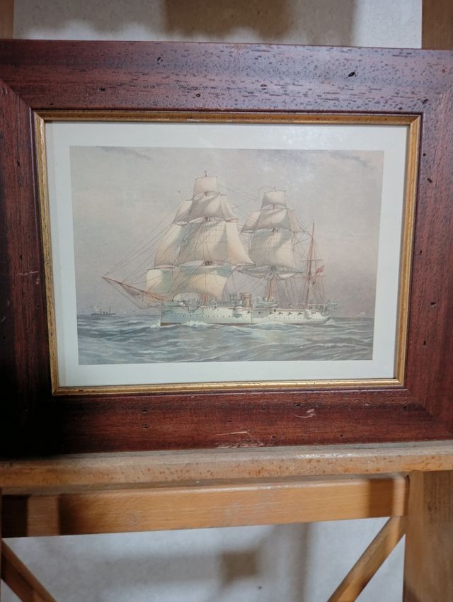 Vecchio quadro Calliope