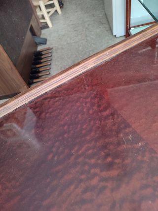 Mesita noche antigua madera