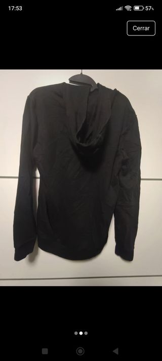 Sudadera Adidas negra vintage