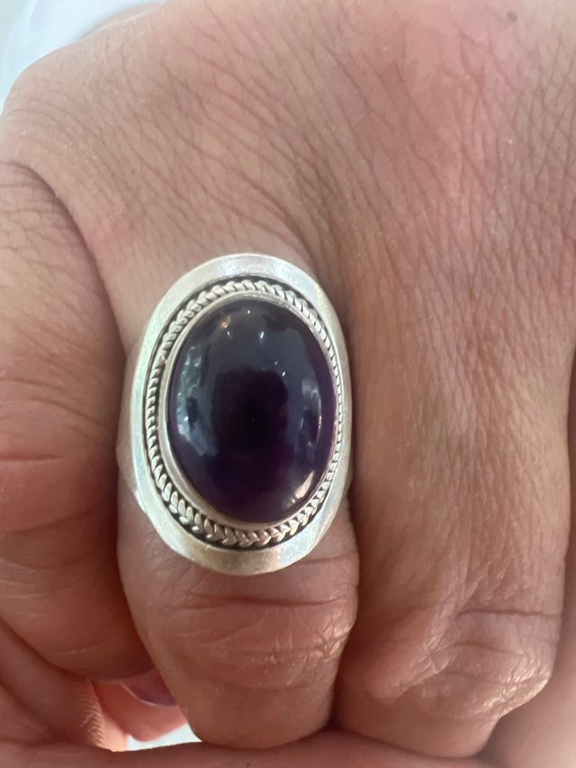 Anillo de plata
