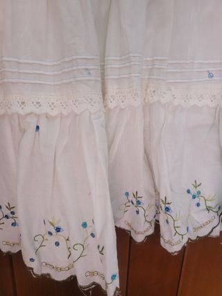 Falda vaquera F&2 con volantes - Talla 4